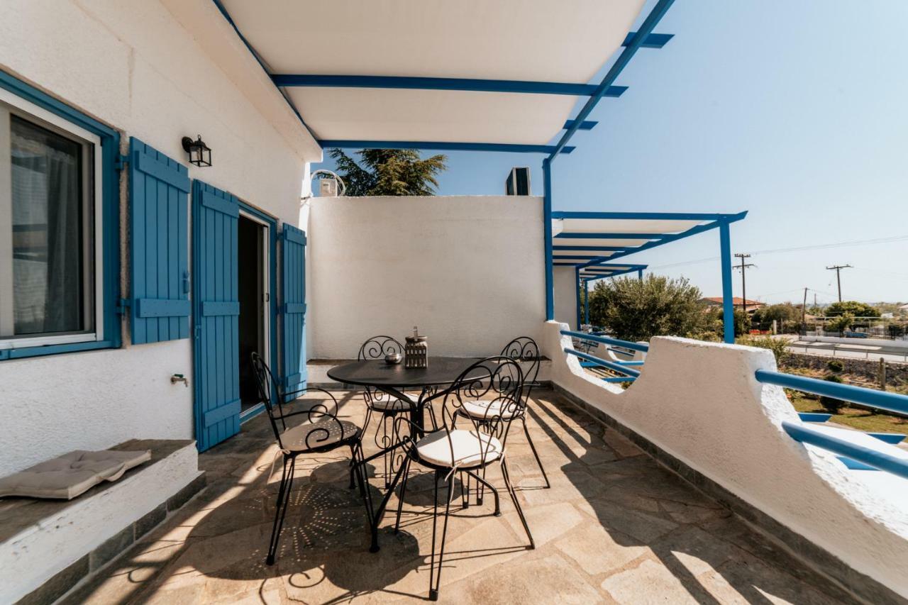Cyclades Luxury Studios Nea Poteidaia Exteriör bild